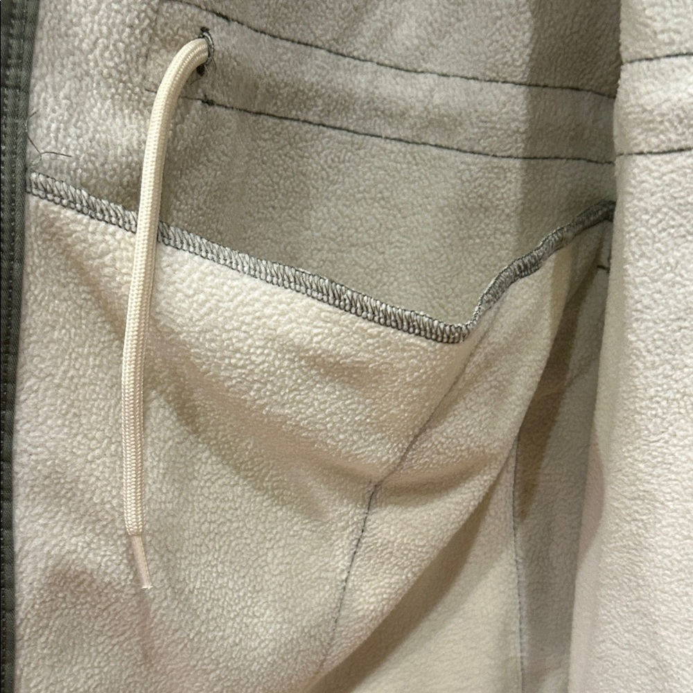 Nwt Hang Ten Olive Jacket with Cream Sherpa Collar, fleece lined, Size XL - Picture 8 of 9